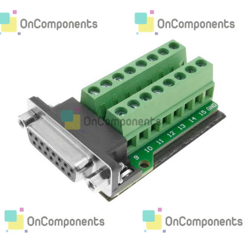 DB15 BREAKOUT  FEMALE CONNECTOR
