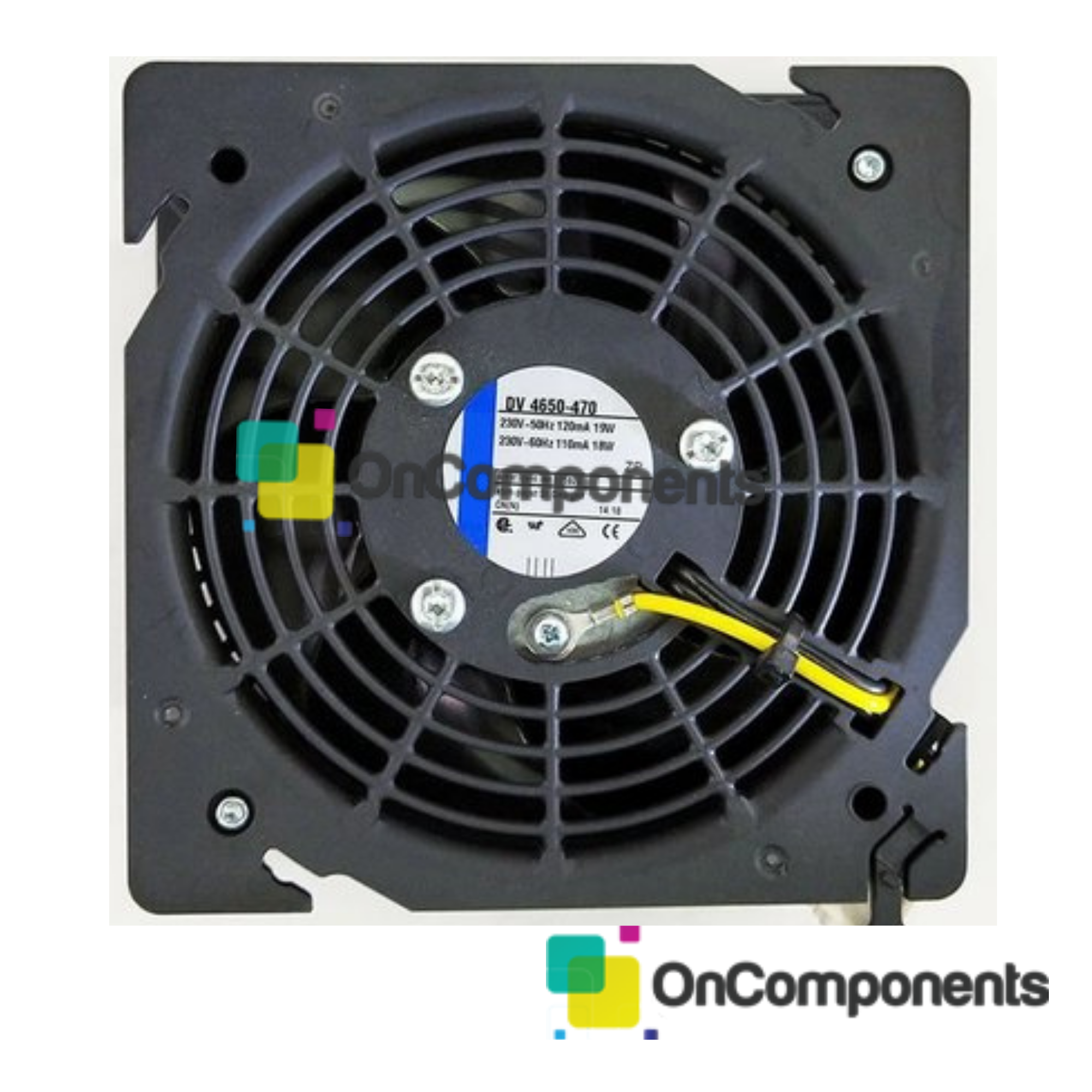 DV4650-470 230VAC 120X120X38MM EBM PAPST FAN