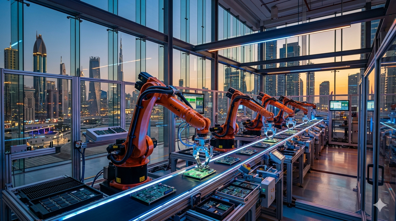 electronic components supplier UAE and India